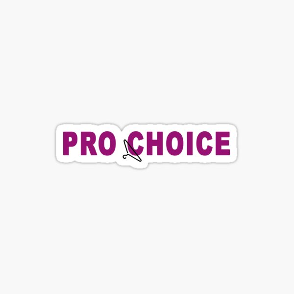 PRO CHOICE HANGER Sticker