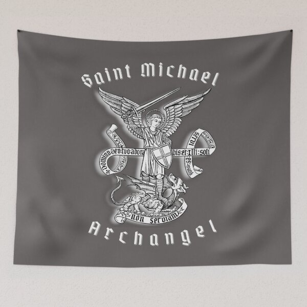 Item preview, Saint St Michael Archangel Catholic Archangel Angel Defender designed and sold by AMDG Line.