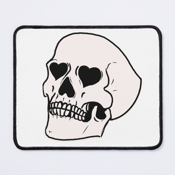 Item preview, Heart Eyes Skull designed and sold by Ransom Jones.
