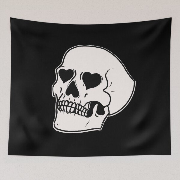 Item preview, Heart Eyes Skull designed and sold by Ransom Jones.