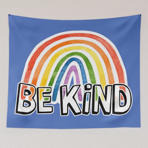 Item preview, Be Kind - Kindness Matters - Choose Kindness - Inspirational Rainbow of hope designed and sold by originalsusie.