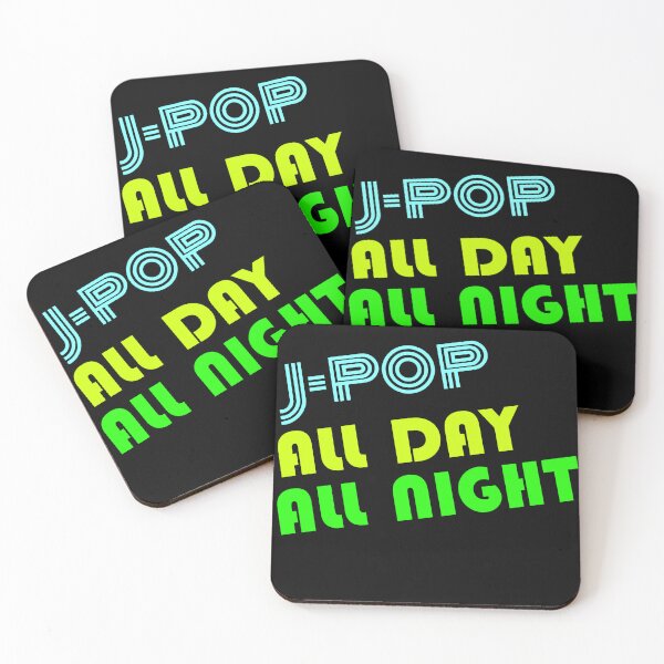 Item preview, J-Pop Motif All Day All Night JPop Vintage Retro designed and sold by DerNerd.