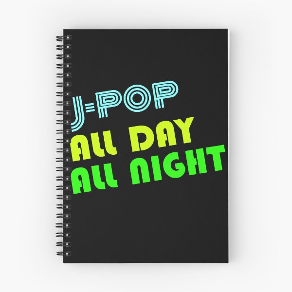 Item preview, J-Pop Motif All Day All Night JPop Vintage Retro designed and sold by DerNerd.