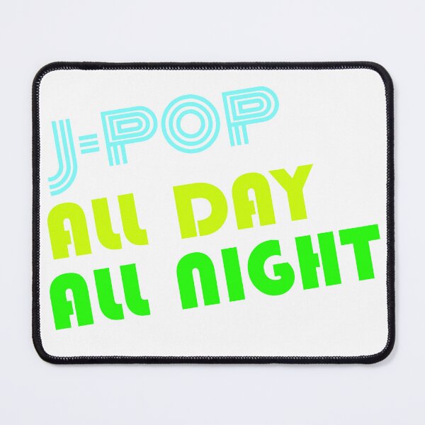 Item preview, J-Pop Motif All Day All Night JPop Vintage Retro designed and sold by DerNerd.