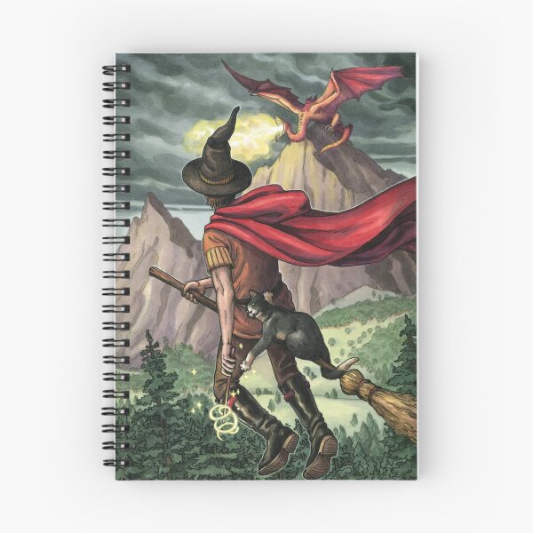 Item preview, Everyday Witch Tarot - Knight of Wands designed and sold by Elisabeth Alba Illustration.