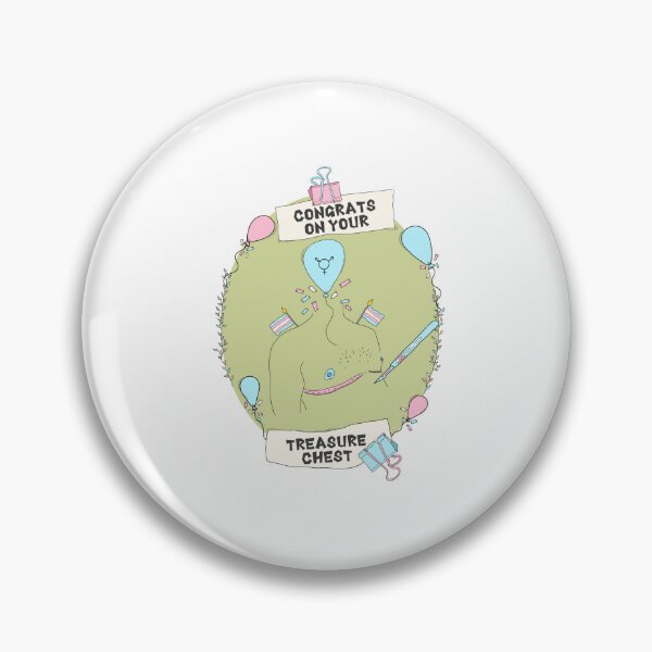 Item preview, Trans Top Surgery Celebration - Post-op Treasure Chest designed and sold by Koiboi11.