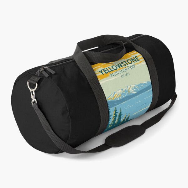Item preview, Yellowstone National Park Yellowstone Lake Vintage designed and sold by KrisSidDesigns.