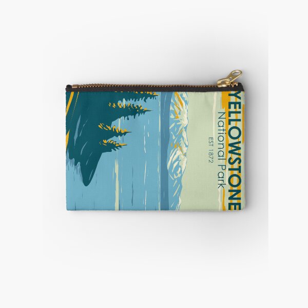 Artikelvorschau, Yellowstone Nationalpark Yellowstone Lake Vintage entworfen und verkauft von KrisSidDesigns.