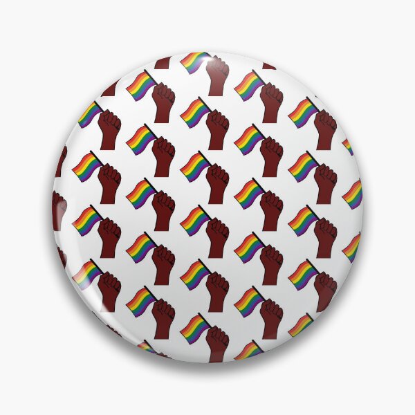 Artikelvorschau, Handmuster der LGBTQ-Flagge entworfen und verkauft von BThingies.