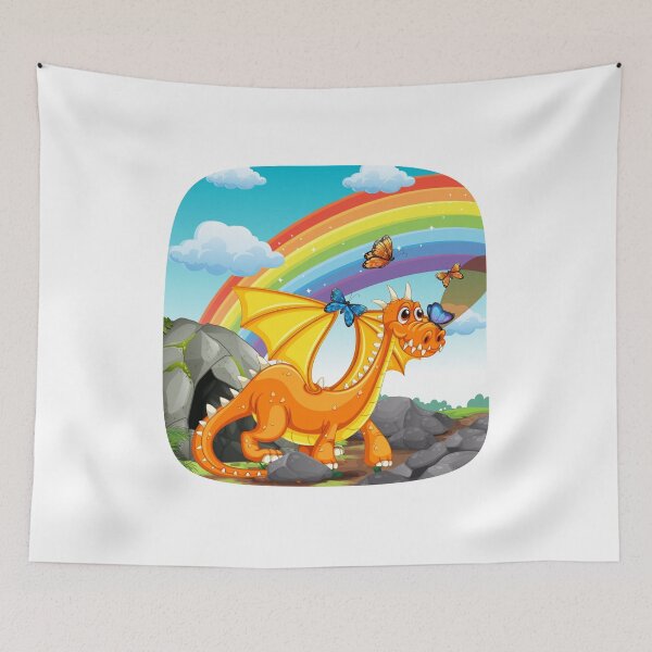Item preview, ecanto butterfly magic ecanto magical isabela kids movie rainbow dinasour dino  designed and sold by Tshirtk.