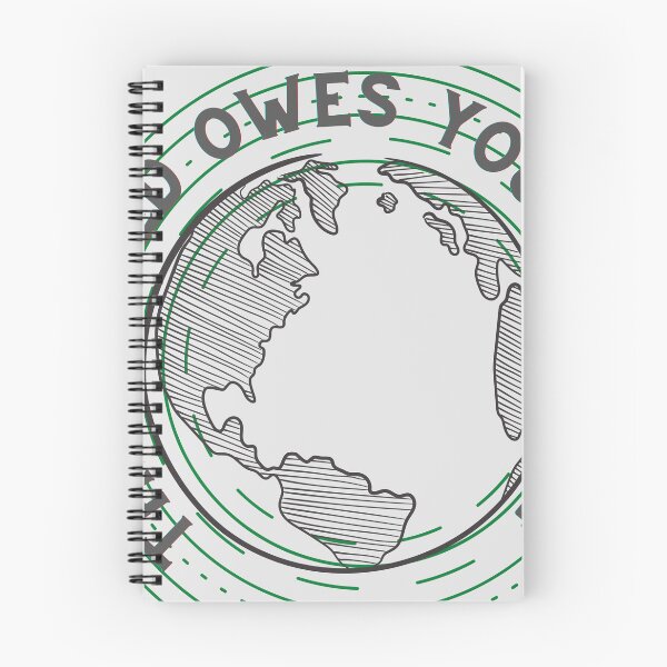 Item preview, The world owes you nothing designed and sold by Bap-tiste.