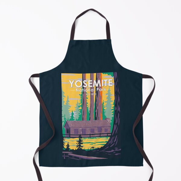 Item preview, Yosemite National Park Mariposa Grove Cabin California Vintage designed and sold by KrisSidDesigns.