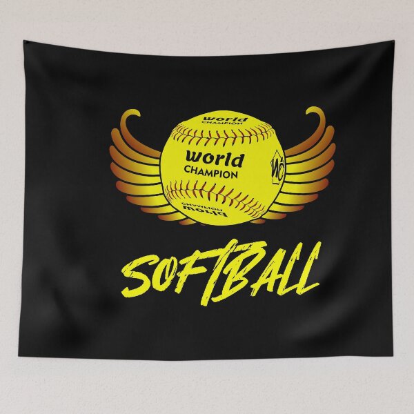 Artikelvorschau, Softball-Vektordesign entworfen und verkauft von bluehatgraphics.