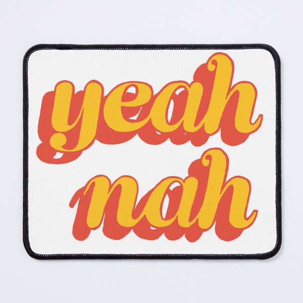 Item preview, yeah nah designed and sold by pencilpepper.