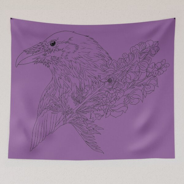 Item preview, Wolfsbane Raven designed and sold by EvieEva.