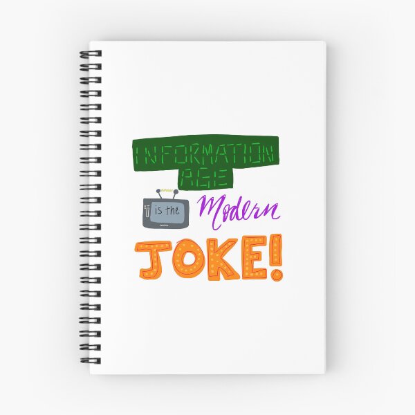 Item preview, Information Age is the Modern Joke - Nothing But Thieves designed and sold by risewme.