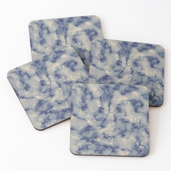 Item preview, Abstract marble blue,white pattern designed and sold by cutecrazytshirt.
