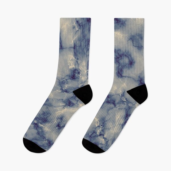Item preview, Abstract marble blue,white pattern designed and sold by cutecrazytshirt.