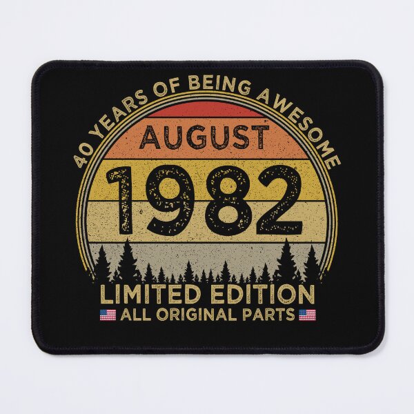 Item preview, 40th Birthday August 1982 Limited Edition Patriotic designed and sold by cssdru.