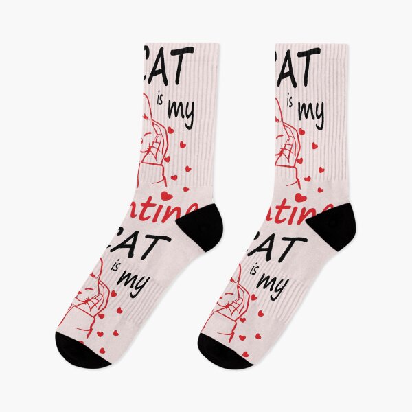 Item preview, FUNNY My CAT Is My Valentine Costume GIFT Single take your Chance designed and sold by KiraSpace.