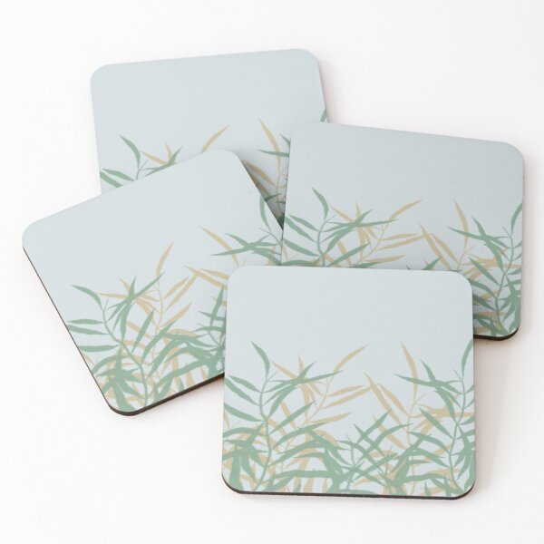Item preview, Green Seaweed Kelp Pattern designed and sold by SwirlSeas.