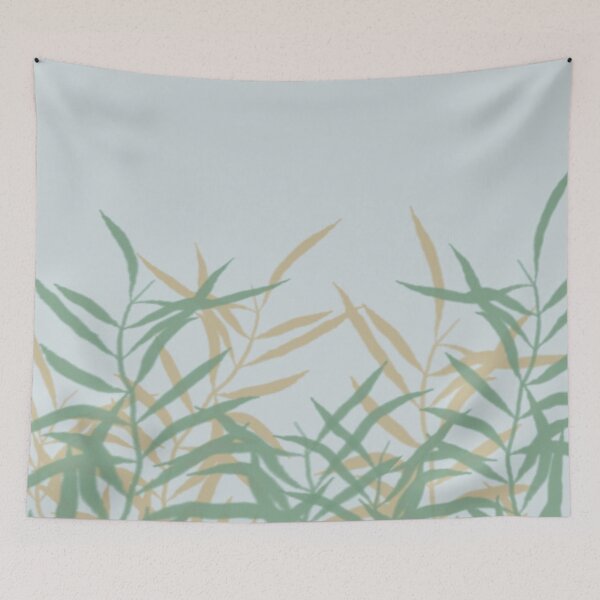 Item preview, Green Seaweed Kelp Pattern designed and sold by SwirlSeas.