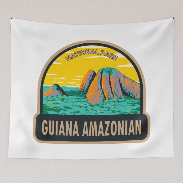 Item preview, Guiana Amazonian National Park designed and sold by KrisSidDesigns.
