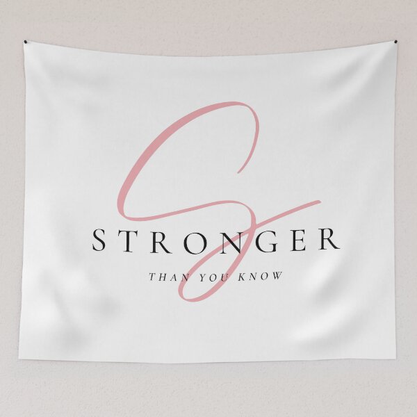 Item preview, STRONGER THAN YOU KNOW designed and sold by successmom.
