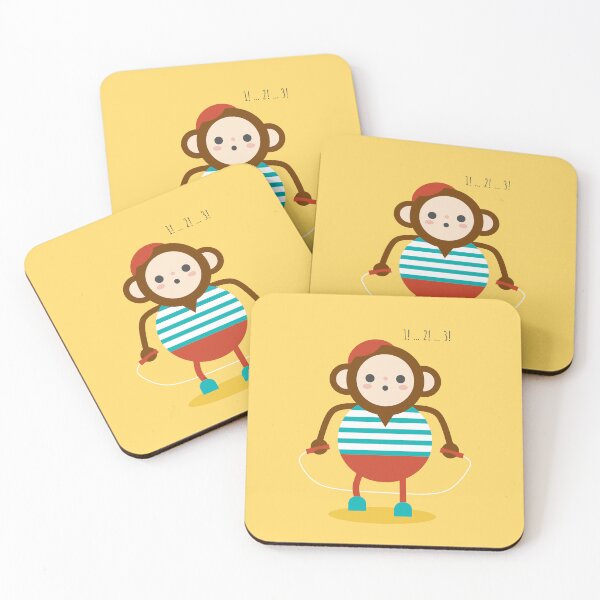 Item preview, Exercising Monkey designed and sold by Kathryn Brisbin.