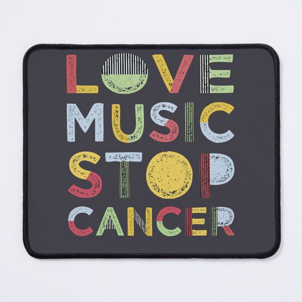 Item preview, Love Music Stop Cancer designed and sold by Artsy Fun.
