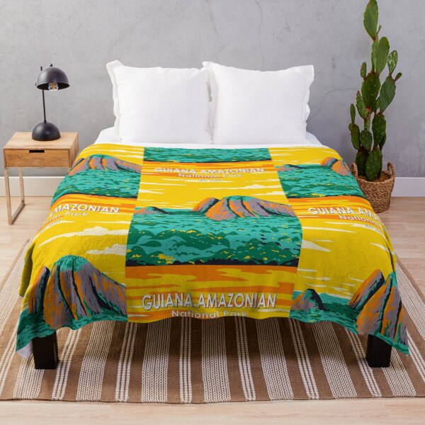 Item preview, Guiana Amazonian National Park Vintage designed and sold by KrisSidDesigns.