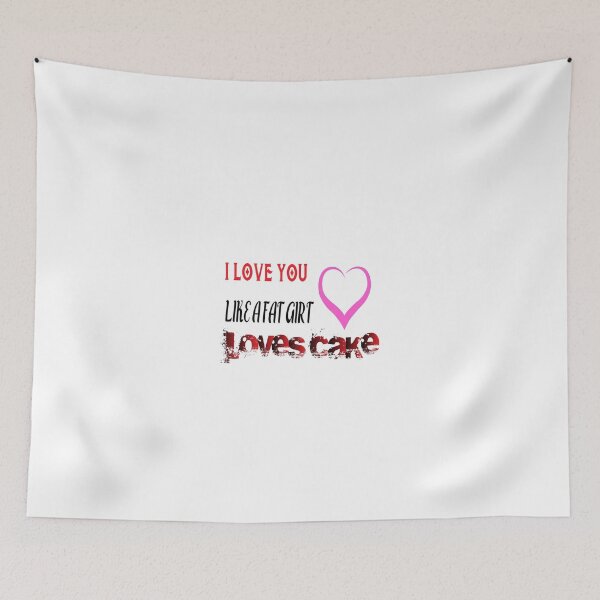 Item preview, Ilove you like loves cake designed and sold by Usatazon on.
