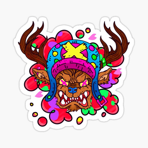 Monster Point Sticker for Sale by RitaCreatez
