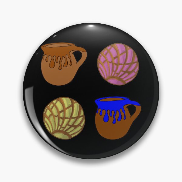 Item preview, Cafecito Mexican Jarritos Conchas Sticker Pack Mixed designed and sold by that5280lady.