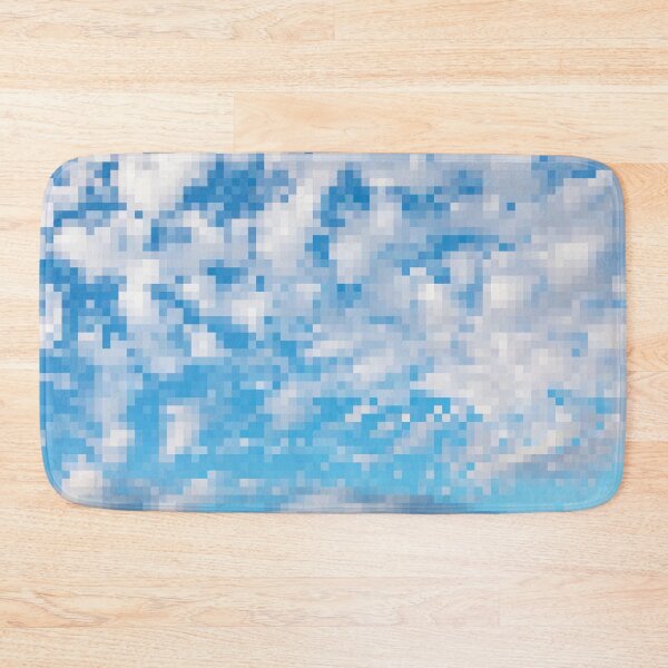 Item preview, Pixelated Cloudy Blue Sky designed and sold by fotollissimo.