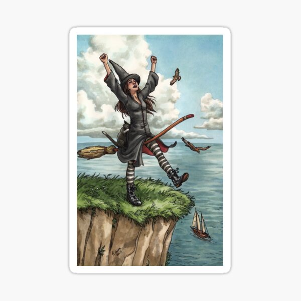 Everyday Witch Tarot - The Fool Sticker