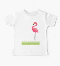 Rosa Flamingo Baby T-Shirt