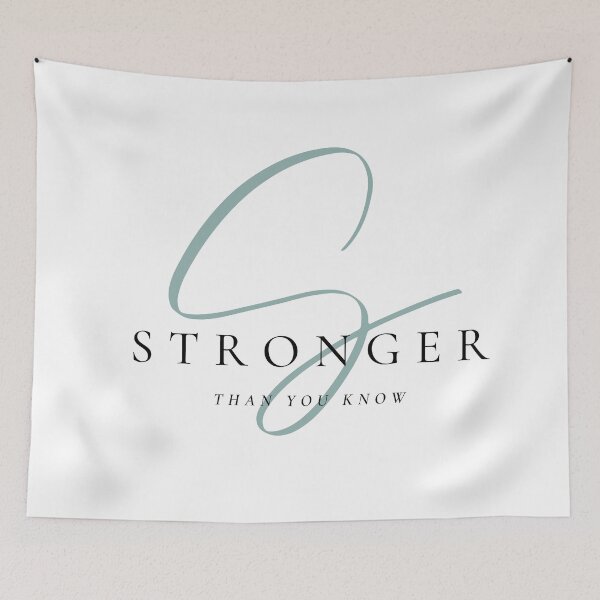 Item preview, STRONGER THAN YOU KNOW designed and sold by successmom.