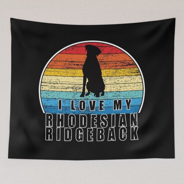 Item preview, I Love My Rhodesian Ridgeback Cool Vintage  designed and sold by limos.