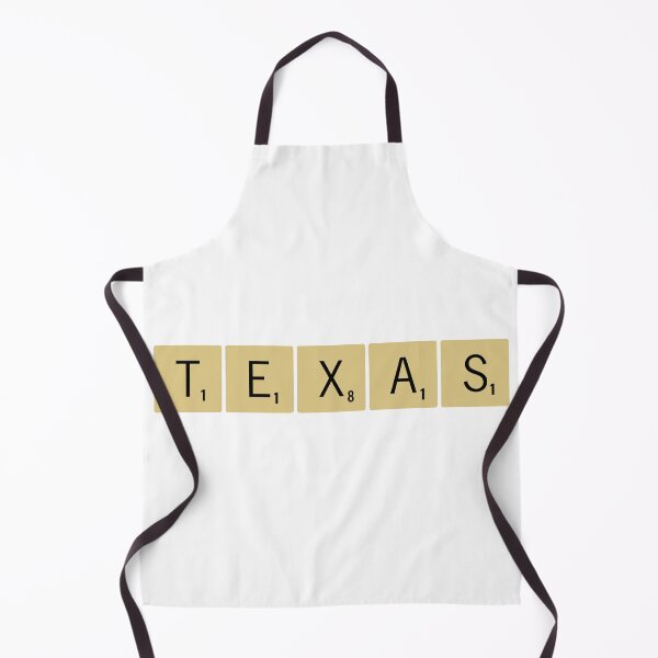 Item preview, Texas Scrabble Tiles Horizontal Sticker designed and sold by SowCow.