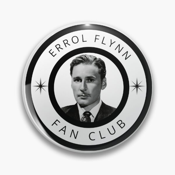 Item preview, Errol Flynn Fan Club designed and sold by ShesGoneMad.