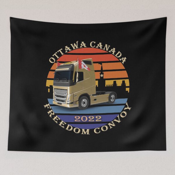 Item preview, Freedom Convoy 2022 Ottawa Canada Trucker Protest 2022 designed and sold by david parry.