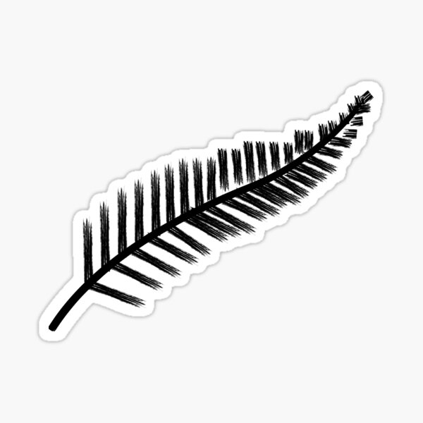 Item preview, Simple Paint Style New Zealand Silver Fern designed and sold by neon-light.