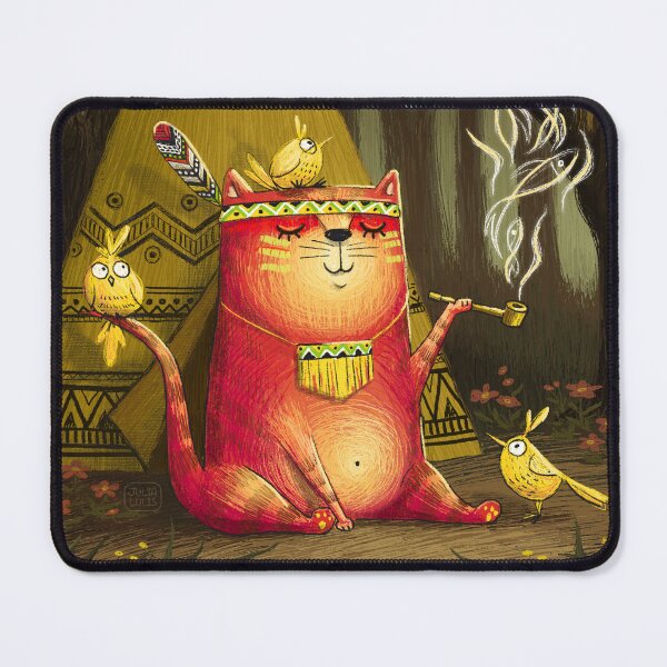 Item preview, Cat the Indian designed and sold by Julia Lulis.