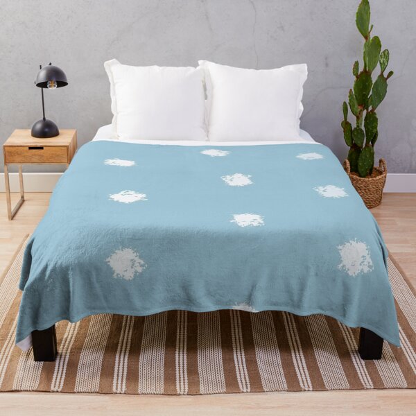 Item preview, Blue Sky Poka dot Summer Pattern designed and sold by SwirlSeas.