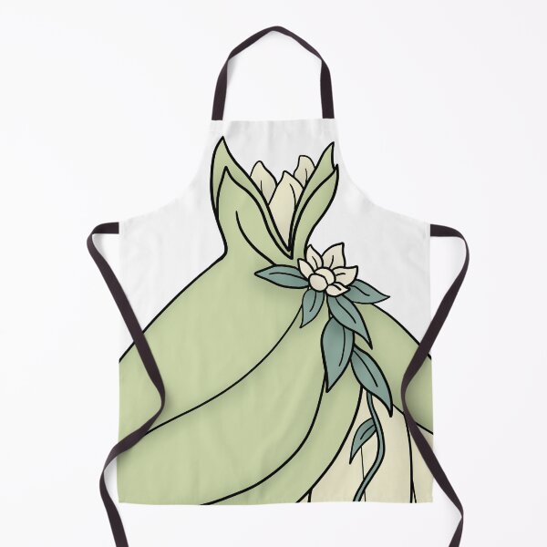 Item preview, Princess Frog Apron designed and sold by linalavonne.