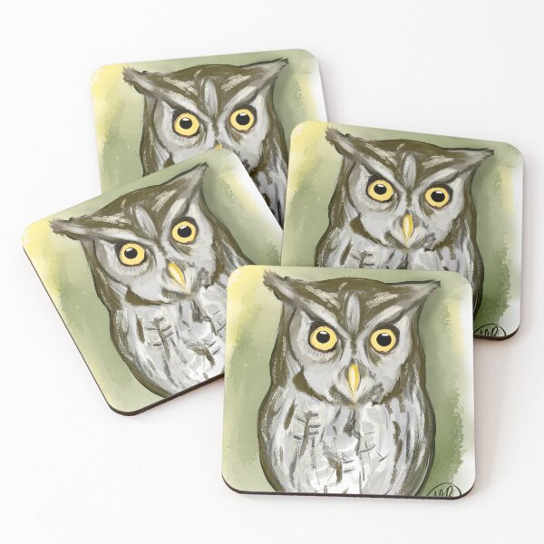 Item preview, Eastern Screech Owl designed and sold by Thegreatnerd.
