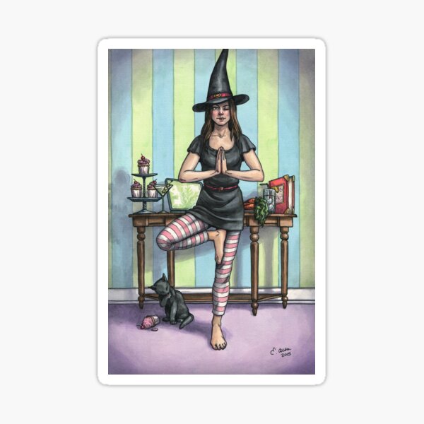 Everyday Witch Tarot - Temperance Sticker