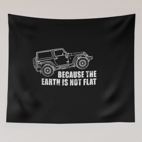 Item preview, Because the Earth is not flat designed and sold by unicornsaholes.
