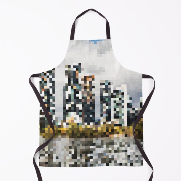 Item preview, Pixelated Cityscape designed and sold by fotollissimo.